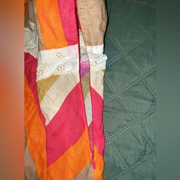 FREE PEOPLE "Taste The Rainbow" Dress - Tropical Punch Combo- Size 6, EUC - Picture 13 of 15